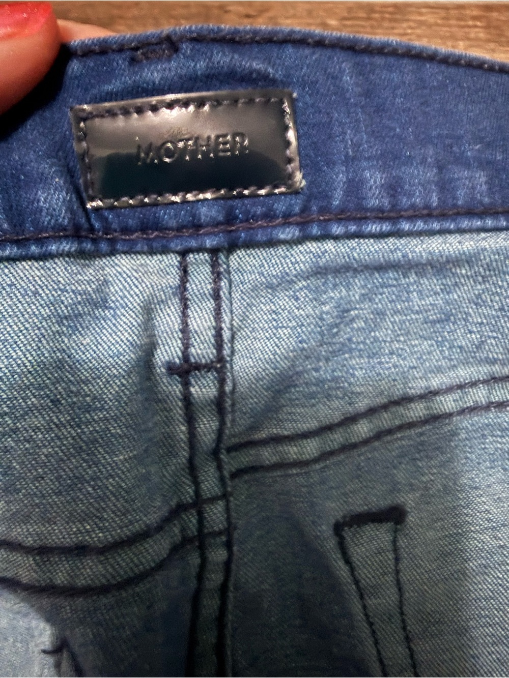 MOTHER Dropout Cuff Shorts Size 26 EUC - Picture 6 of 9
